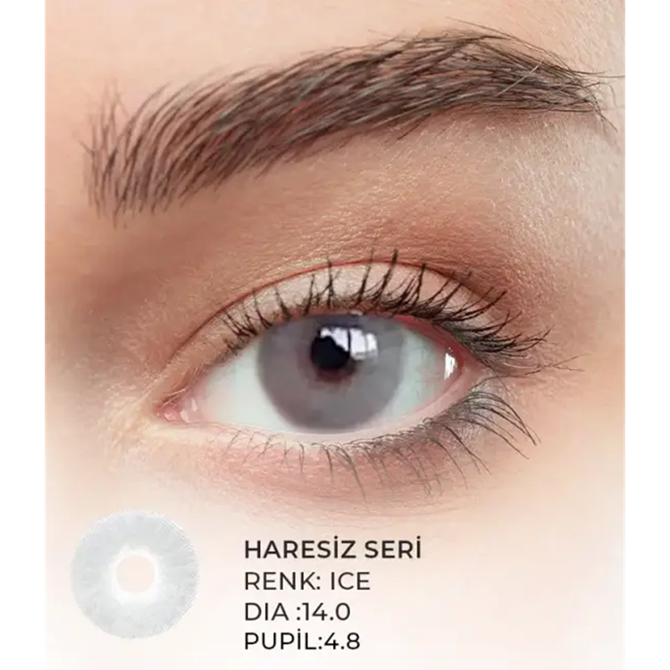 Iconic Renkli Lens 2'li Paket Haresiz Numarasız