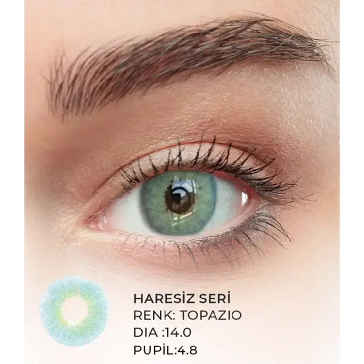 Iconic Renkli Lens 2'li Paket Haresiz Numaralı