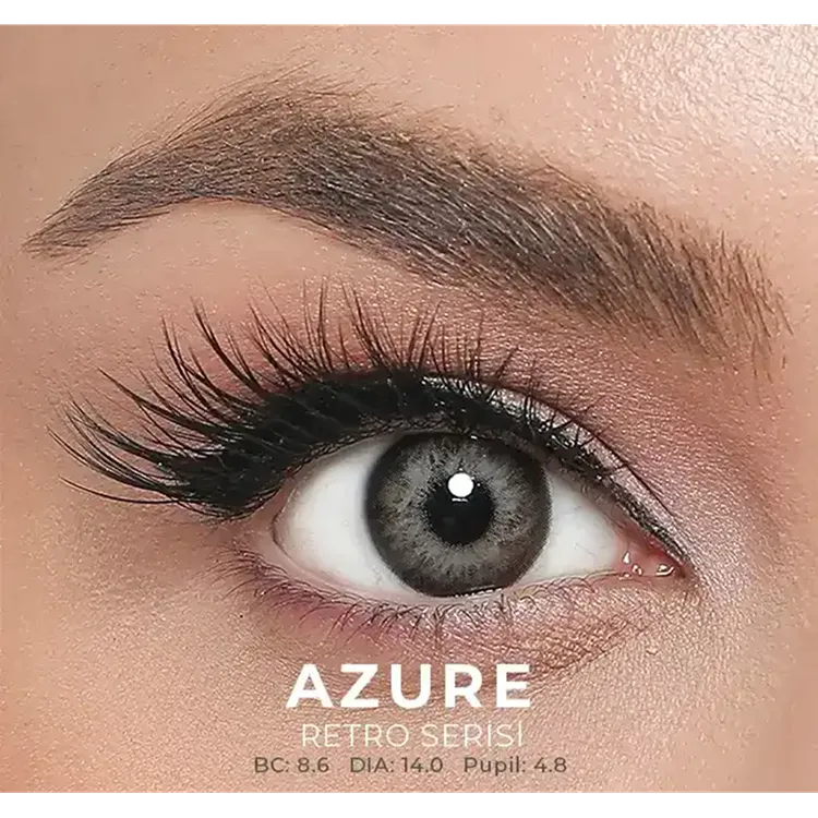 El Amore Retro Numarasız Renkli Lens