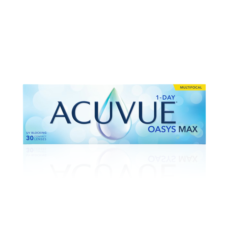 Acuvue Oasys Max 1-Day Multifocal Günlük Lens 30 Paket