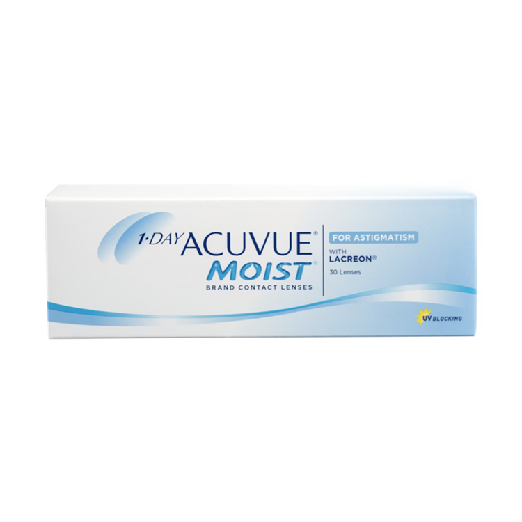 1 Day Acuvue Moist For Astigmatism Günlük Lens 30 Paket