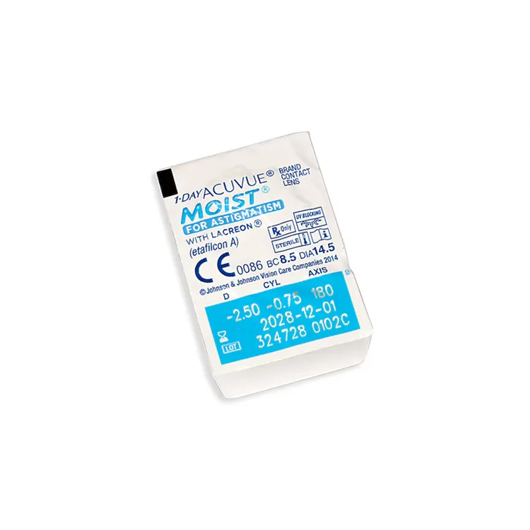 1 Day Acuvue Moist For Astigmatism Günlük Lens 30 Paket