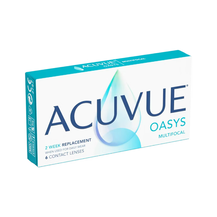 Acuvue Oasys Multifocal Lens 6'lı Paket (Yakın-Uzak)