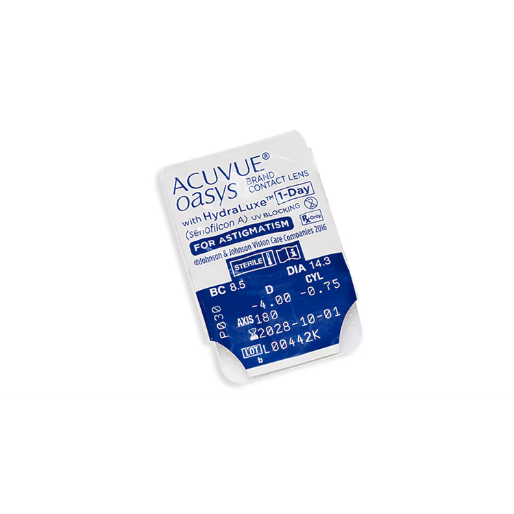 Acuvue Oasys 1-Day For Astigmatism Günlük Lens 30 Paket