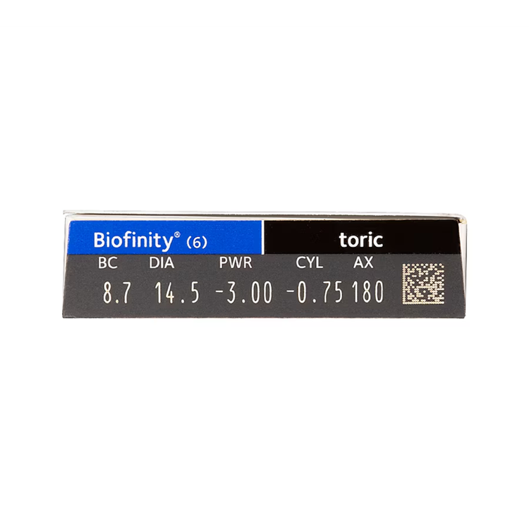 Biofinity Toric Lens 6'lı Paket (Astigmat)