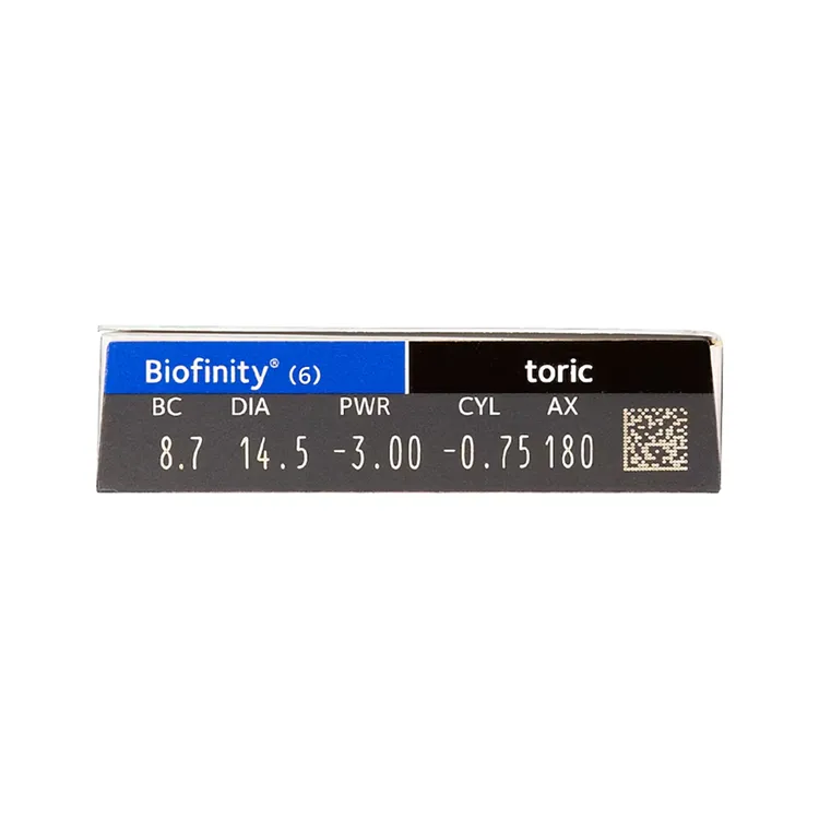 Biofinity Toric Lens 6'lı Paket (Astigmat)